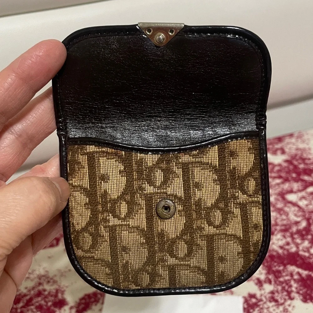 Dior Canvas Coin Purse - Picture 8 of 10